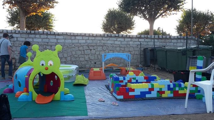 fun parcours animation intérieur ou extérieur de 3-6ans