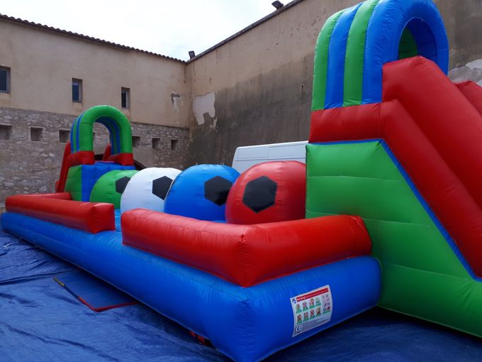 parcours wipeout toboggan fin de parcours 